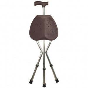 Палиця алюмінієва з пластиковим сидінням,складана OSD-CWS01