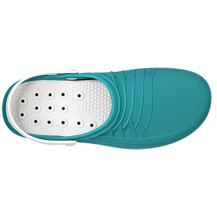 Сабо медицинские Wock CLOG06 цвет белый-зеленый