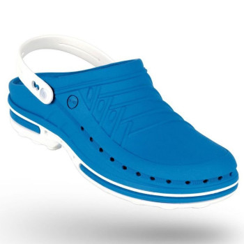 Сабо медичні Wock CLOG04 колір білий-синій