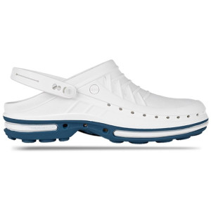 Сабо медицинские Wock CLOG02 цвет белый-синий