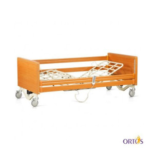 Кровать медицинская 4х-секционная с электроприводом Tami на колесах с поручнями и гусаком OSD-91