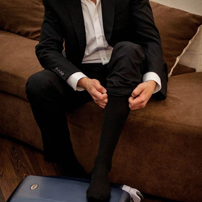 Гольфы мужские компрессионные лечебные, II класс компрессии Алком 5052