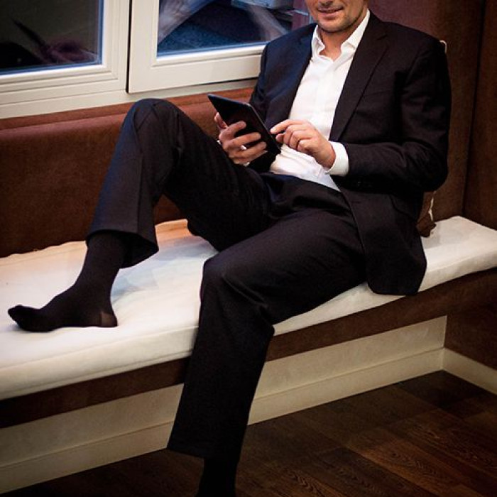 Гольфы мужские компрессионные лечебные, II класс компрессии Алком 5052