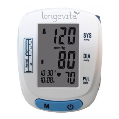Тонометр LONGEVITA автоматический на запястье BP-201M