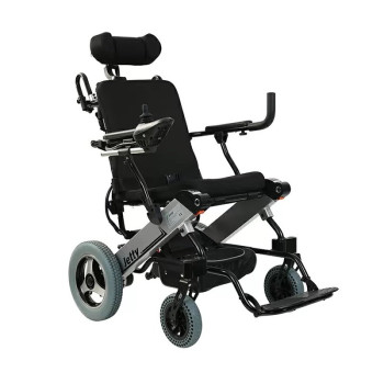 Візок інвалідний, легкий, алюмінієвий, з електродвигуном Karadeniz Medical JT-311