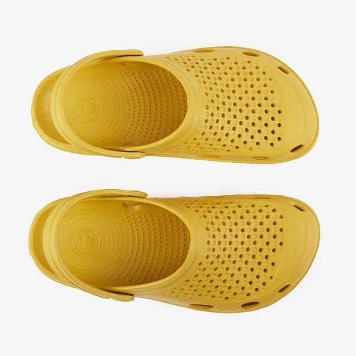 Сабо (кроксы) COQUI женские LINDO (6413 Mustard W) горчично-желтый ДОСТУПЕН ТОЛЬКО САМОВЫВОЗ