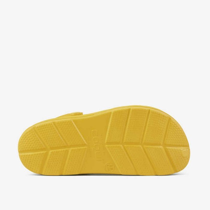 Сабо (кроксы) COQUI женские LINDO (6413 Mustard W) горчично-желтый ДОСТУПЕН ТОЛЬКО САМОВЫВОЗ