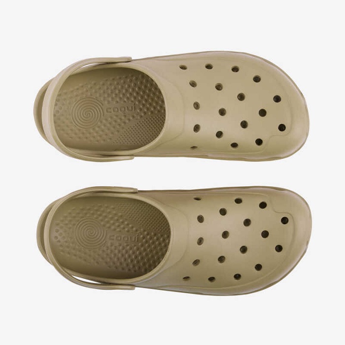 Сабо (кроксы) COQUI мужские CODY (6431 New Olive/Ivory ) оливковый ДОСТУПЕН ТОЛЬКО САМОВЫВОЗ