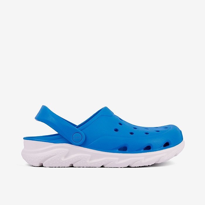 Сабо (крокси) COQUI чоловічі CODY (6431 SEA BLUE/WHITE ) блакитний/білий ДОСТУПНИЙ ЛИШЕ САМОВИВІЗ