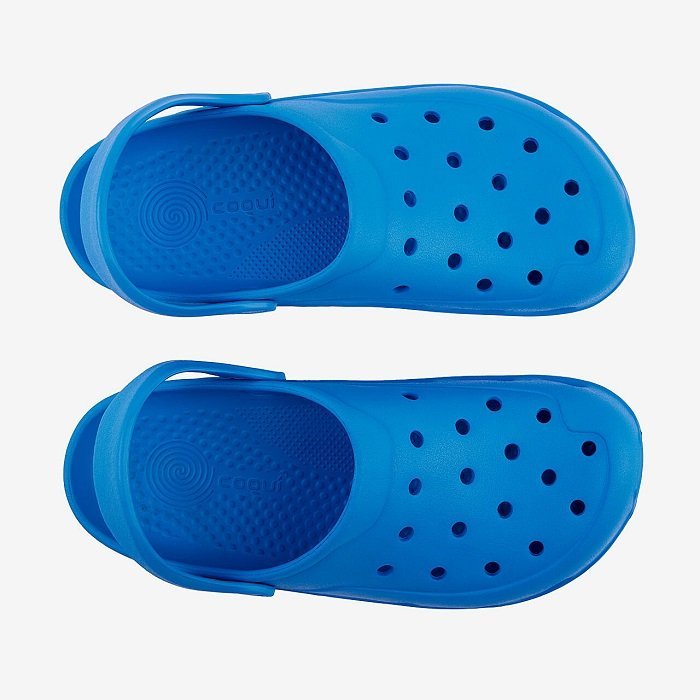 Сабо (крокси) COQUI чоловічі CODY (6431 SEA BLUE/WHITE ) блакитний/білий ДОСТУПНИЙ ЛИШЕ САМОВИВІЗ