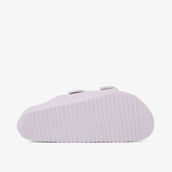 Шлепанцы женские с ремешками COQUI KONG (8302 Ivory Eco) серый ДОСТУПЕН ТОЛЬКО САМОВЫВОЗ