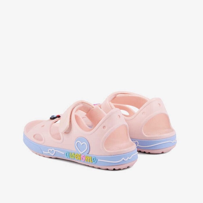Босоножки сандалии детские COQUI YOGI (8861 Candy Pink/Candy Blue Rainbow + Amulet) розовый ДОСТУПЕН ТОЛЬКО САМОВЫВОЗ