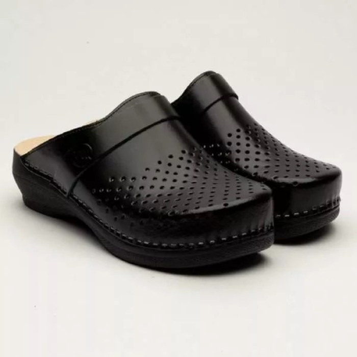 Сабо ортопедические женские Leon PU102 черные