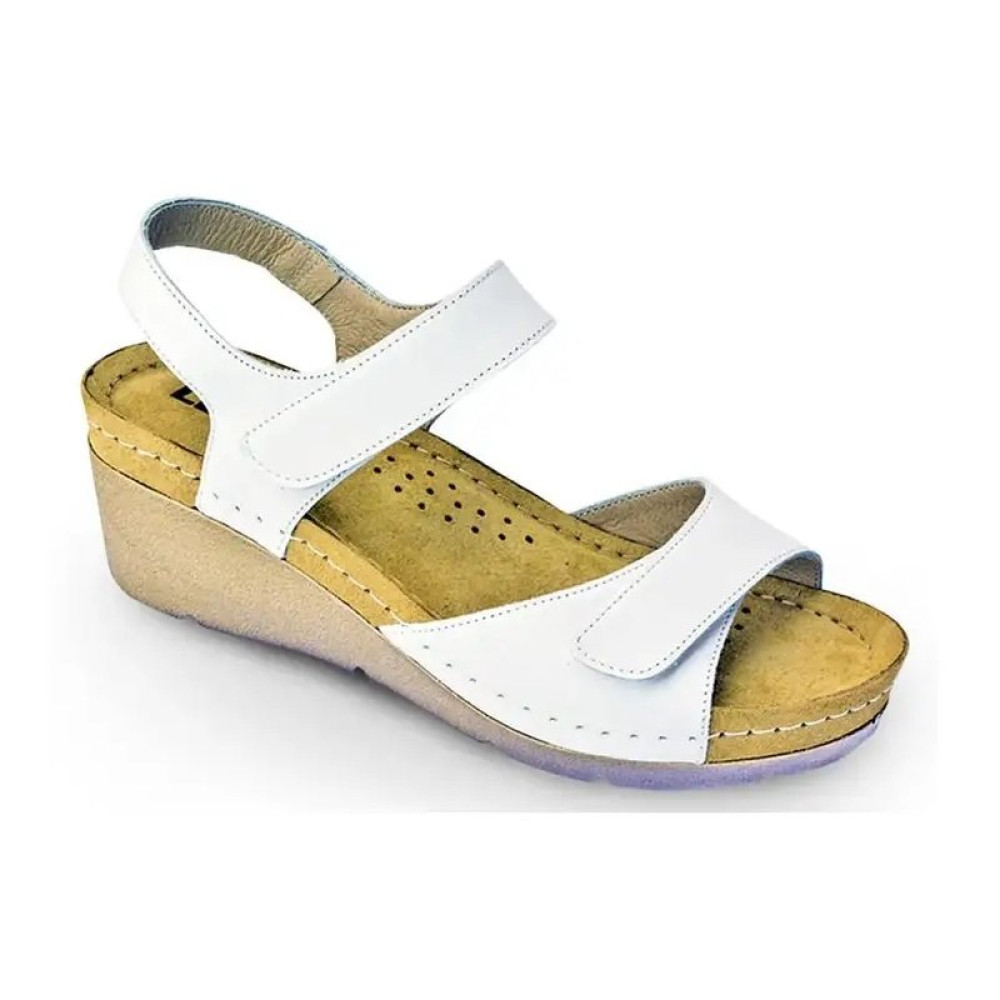 Босоніжки жіночі ортопедичні Leon 1041 білі