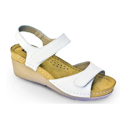 Босоніжки жіночі ортопедичні Leon 1041 білі