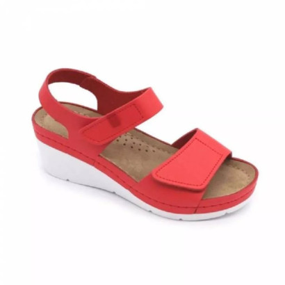 Босоножки ортопедические женские Leon 1080 красные
