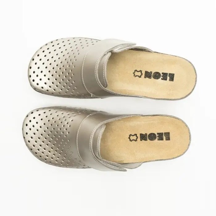 Сабо ортопедические женские Leon 2022 шампань