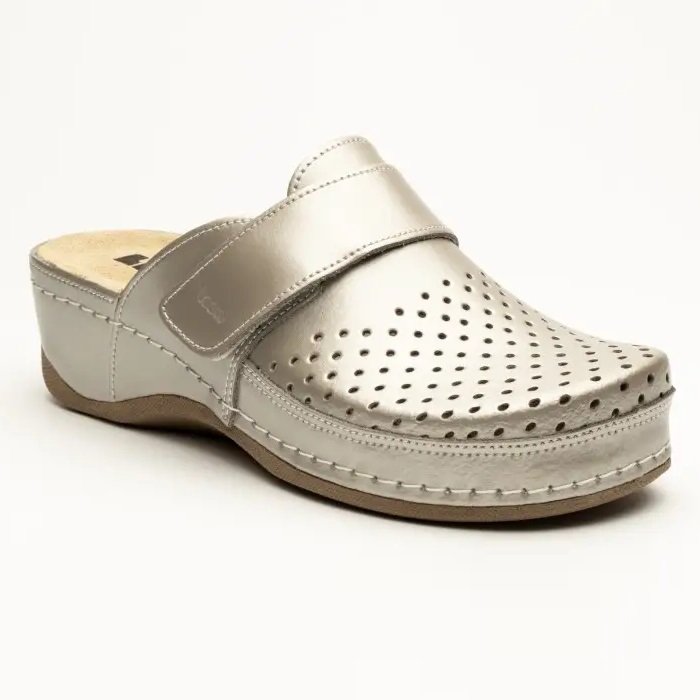 Сабо ортопедические женские Leon 2022 шампань
