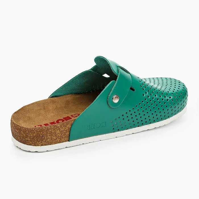 Сабо женские Leon 4250 зеленый
