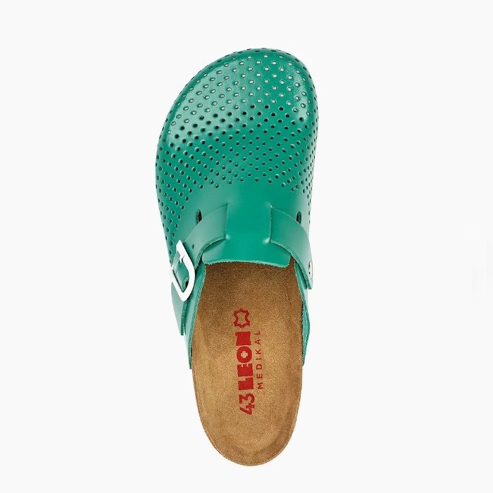 Сабо женские Leon 4250 зеленый