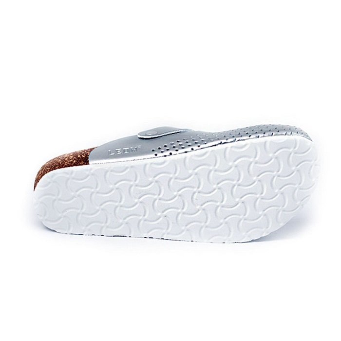 Сабо женские Leon 4250 серебро