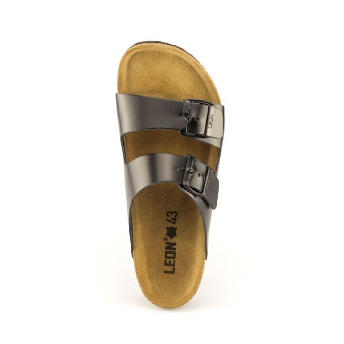 Шльопанці ортопедичні чоловічі Leon 4703 чорні