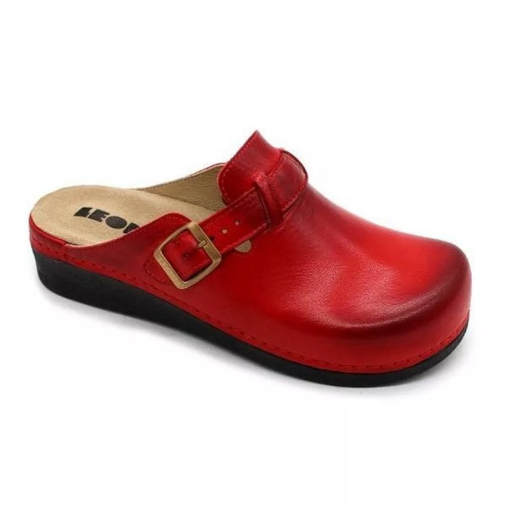 Сабо женские Leon 5000 красные