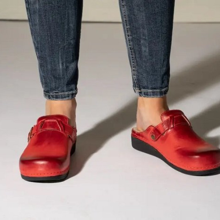 Сабо женские Leon 5000 красные