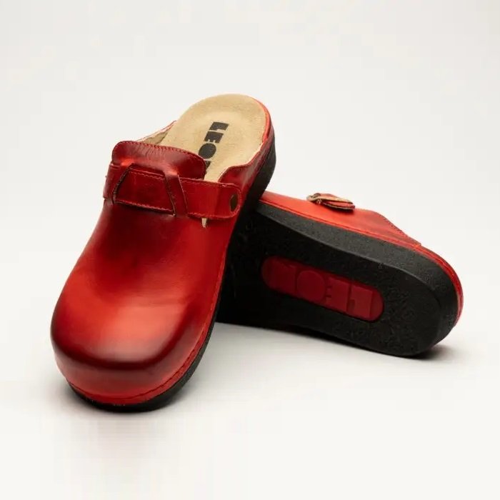 Сабо женские Leon 5000 красные