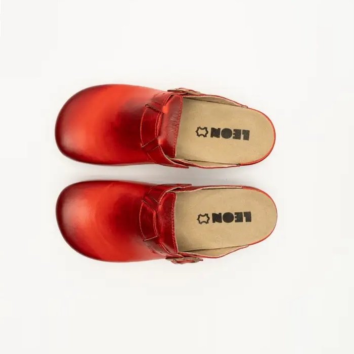 Сабо женские Leon 5000 красные