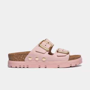 Ортопедичні жіночі шльопанці Leon 6010 рожеві