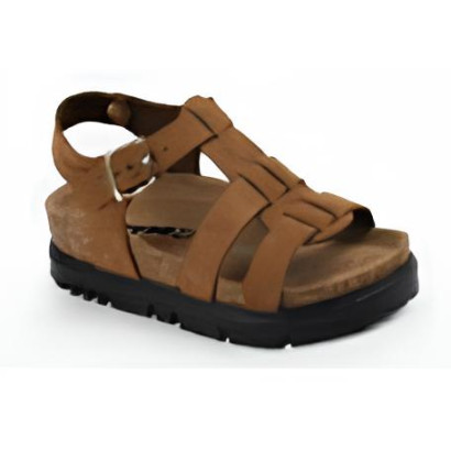 Сандалії ортопедичні жіночі Leon 6300 коричневі