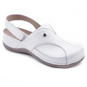 Сабо женские Leon 913 белые
