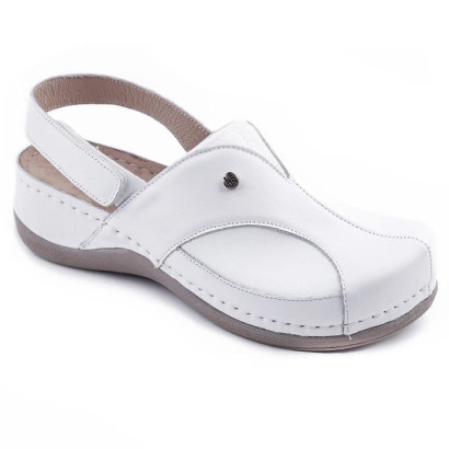 Сабо женские Leon 913 белые