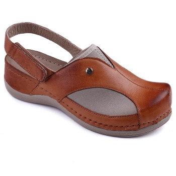 Сабо жіночі Leon 913 коричневі