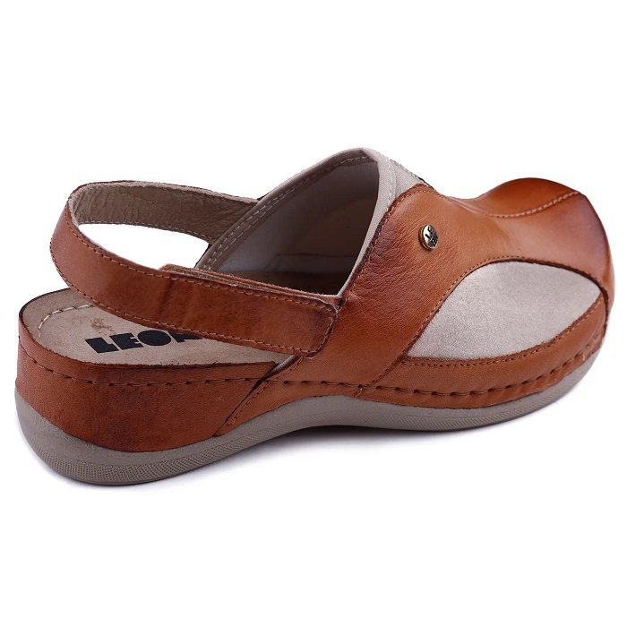 Сабо жіночі Leon 913 коричневі