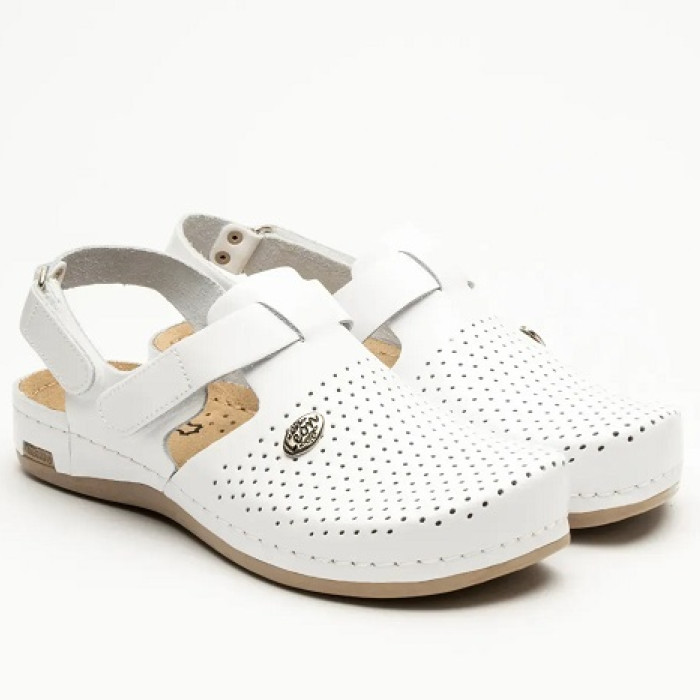 Сабо женские Leon 951 белые