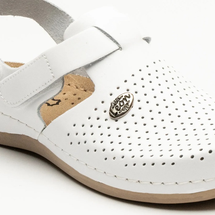 Сабо женские Leon 951 белые