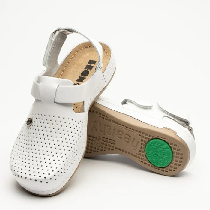 Сабо женские Leon 951 белые