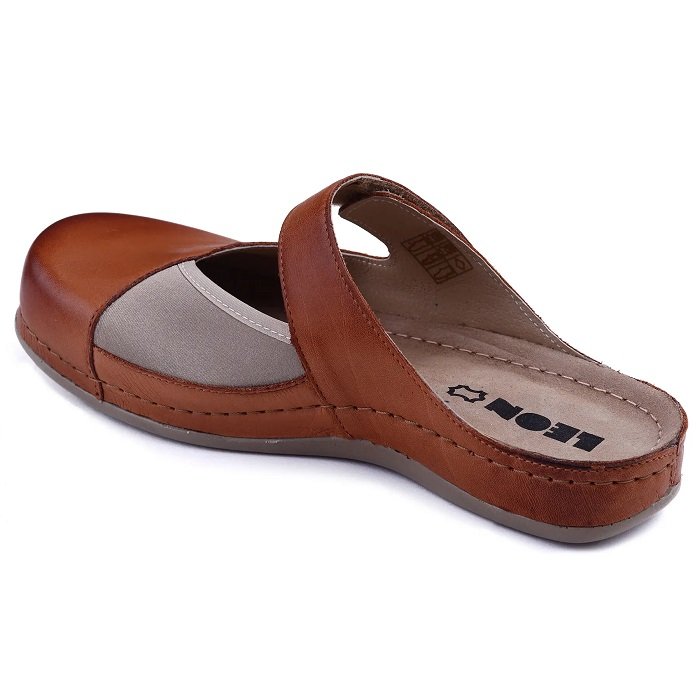 Сабо жіночі Leon 953 коричневі