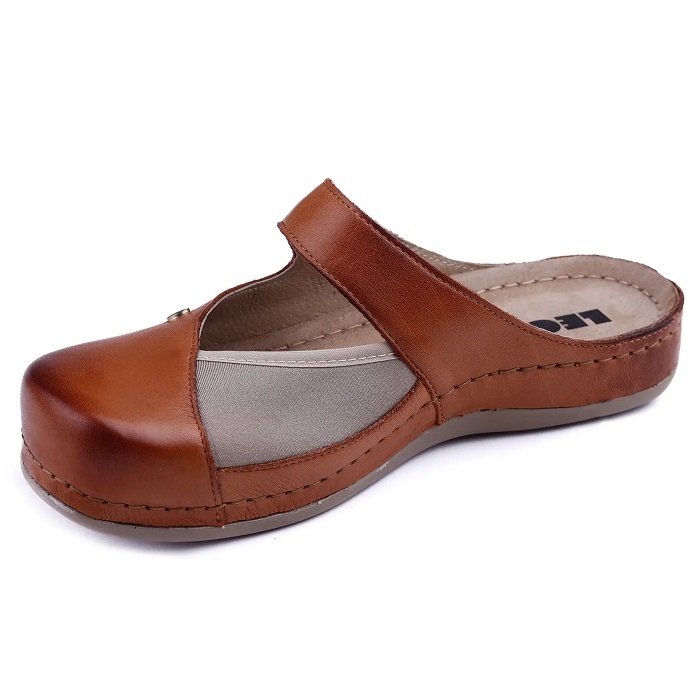 Сабо жіночі Leon 953 коричневі