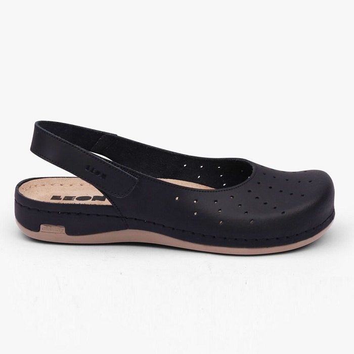 Сабо жіночі ортопедичні Leon 967 чорні