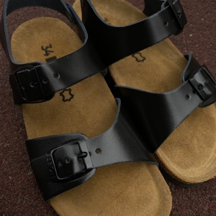 Дитячі босоніжки Leon 4805 чорний