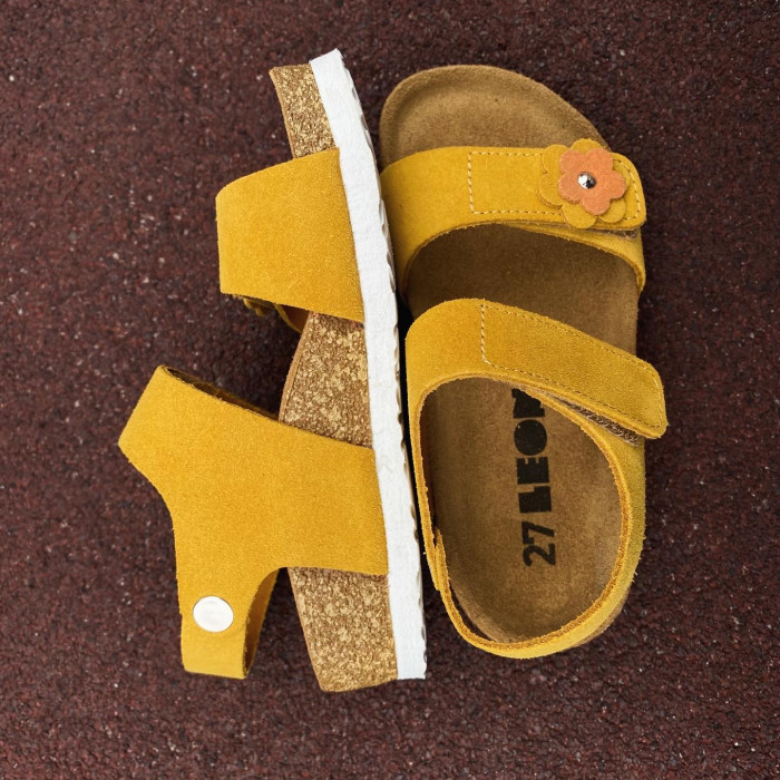Босоножки детские Leon 4804 желтые