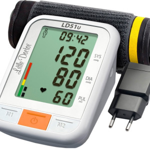 Тонометр цифровий автоматичний + адаптер Little Doctor LD-51U, універсальна манжета