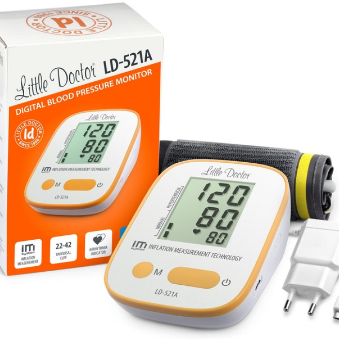 Автоматичний тонометр з адаптером Little Doctor LD-521a