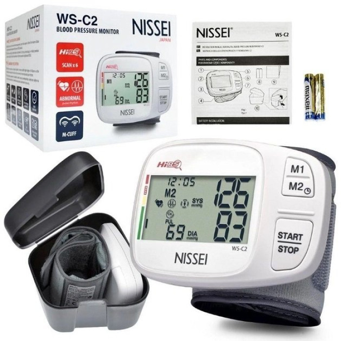 Тонометр автоматичний на зап'ястя Nissei WS-C2