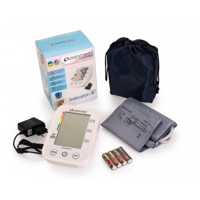 Тонометр автоматический Paramed Indicator-X с голосовым сопровождением