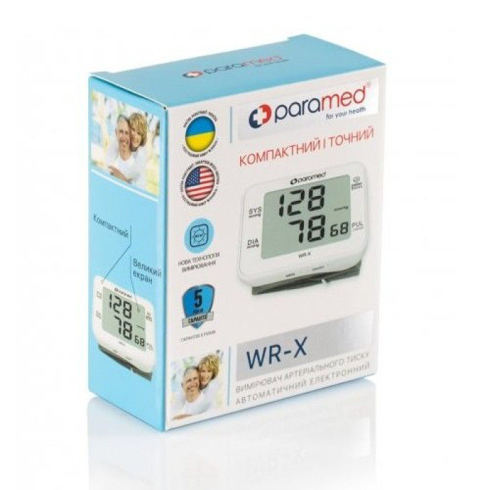 Автоматичний тонометр на зап'ястя Paramed WR-X
