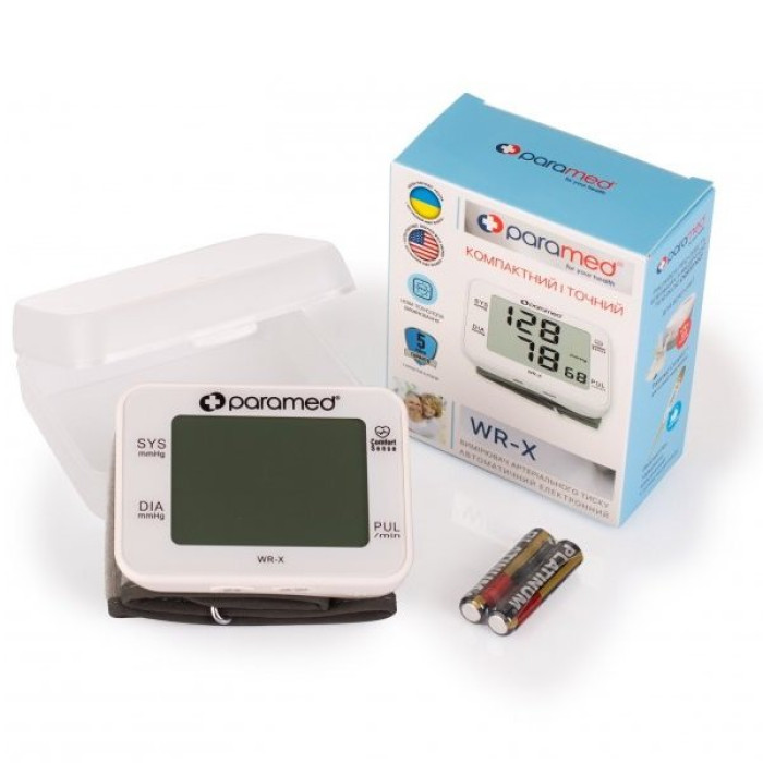 Автоматичний тонометр на зап'ястя Paramed WR-X